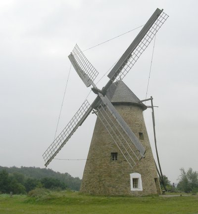 Hungary, Szentendre, Wind Mill.